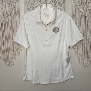 Bobby Jones Cream Performance Polo